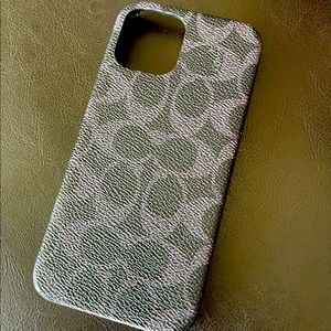 Authentic Coach iPhone Case